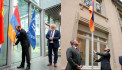 ,,AM’s flag was raised at CC in The Hague & our dip. office in LU!,,: Ararat Mirzoyan