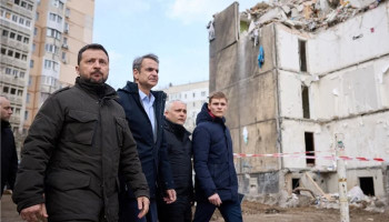 Deadly Russian missile struck 500 meters from Zelensky and Greek leader’s convoy