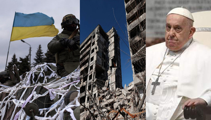 Папа римский Франциск призвал к мирным переговорам о войне в Украине