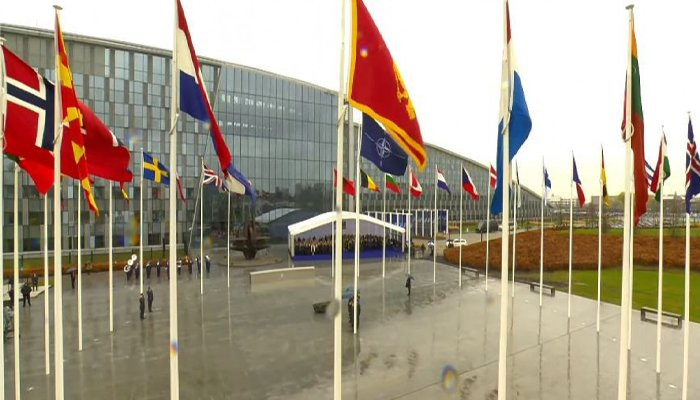 Շվեդիայի դրոշը բարձրացվել է ՆԱՏՕ-ի կենտրոնակայանում