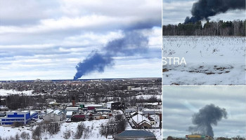 В Ивановской области потерпел крушение военно-транспортный самолет