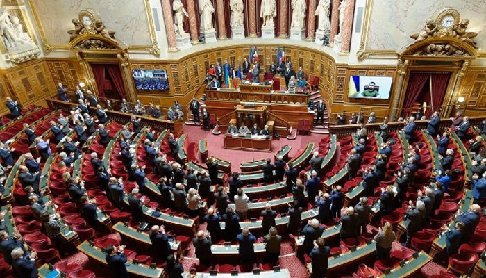 Сенат Франции одобрил соглашение о безопасности с Украиной