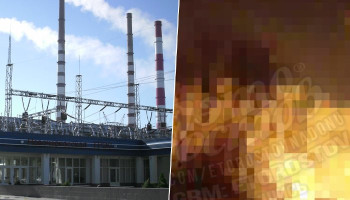 Крупнейшая ГРЭС в Ростовской области загорелась после атаки дронов