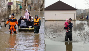 Дома ушли под воду за несколько часов. Казахстан накрыло мощным паводком