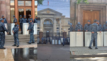 Ոստիկանական կուտակումներ՝ ԱԺ, կառավարության և նախագահականի մոտ
