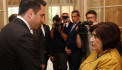 Ալեն Սիմոնյանը կարճ զրույց է ունեցել Ադրբեջանի խորհրդարանի նախագահի հետ
