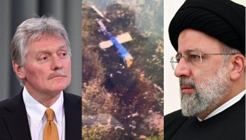 Песков: Иран пока не просил помощи РФ в расследовании крушения вертолета Раиси