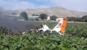 Kayseri'de askeri eğitim uçağı düştü