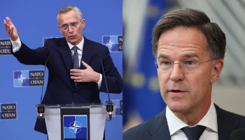 NATO’s Stoltenberg says Dutchman Rutte is a strong candidate to replace him