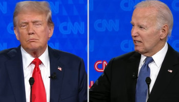 President Joe Biden and Donald Trump have squared off in the first debate of the 2024