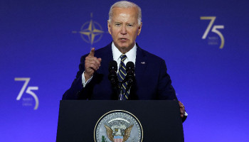 Joe Biden pledges air defence systems and insists 'Ukraine can and will stop Putin'