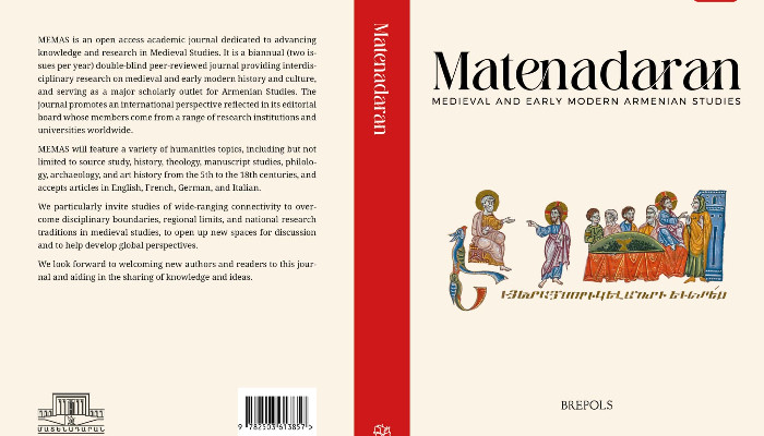 Matenadaran has signed an agreement of collaboration with the Belgian publishing house Brepols