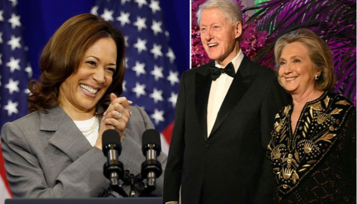 Bill and Hillary Clinton endorse Kamala Harris for president