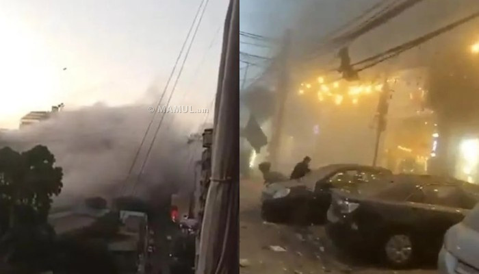 Beyrut’ta Büyük Patlama: Dahiye Banliyösü Hedef Alındı