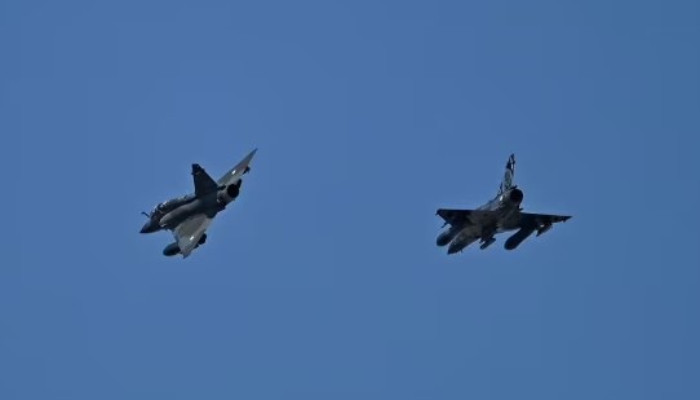 Desperate search for pilot as two Mirage fighter jets crash