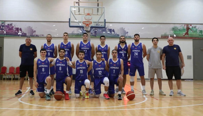 Ermenistan Basketbol Milli Takımı, BAE'deki uluslararası turnuvanın galibi