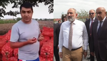 «Համ էլ սոխը լոբու հետ լավ ա». սոխ վաճառողը ծաղրում է Փաշինյանին