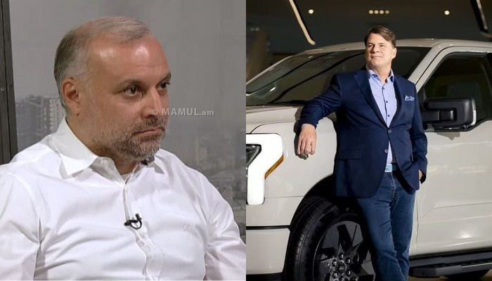 «Ինչպես է Ford-ի տնօրեն Ջիմ Ֆարլին վախեցել Չինաստանում տեսածից». Վահրամ Մարտիրոսյան