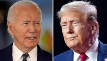 Presıdent Biden calls Trump