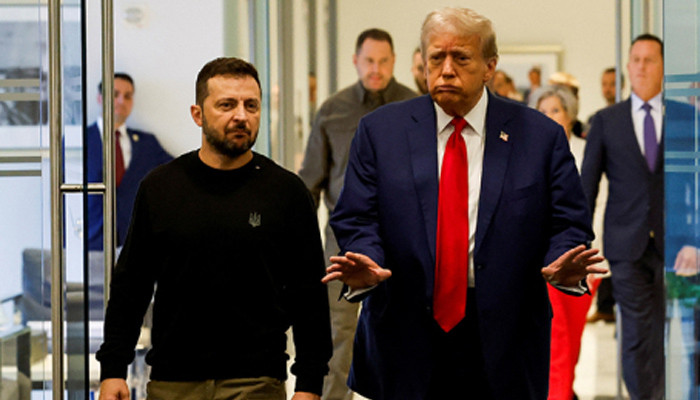 Trump meets with Zelenskyy in New York