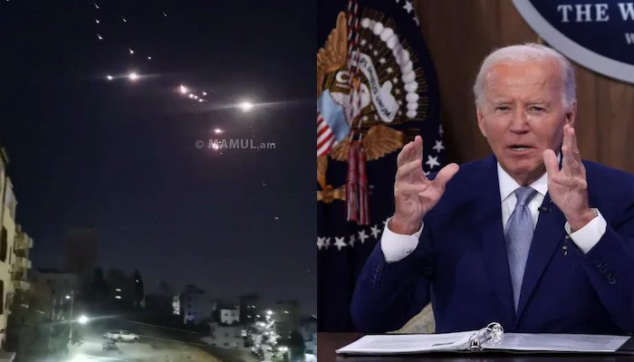 Biden Orders US Military To Shoot Down Iranian Missiles Targeting Israel