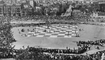 In 1924, Leningrad hosted an unforgettable chess game