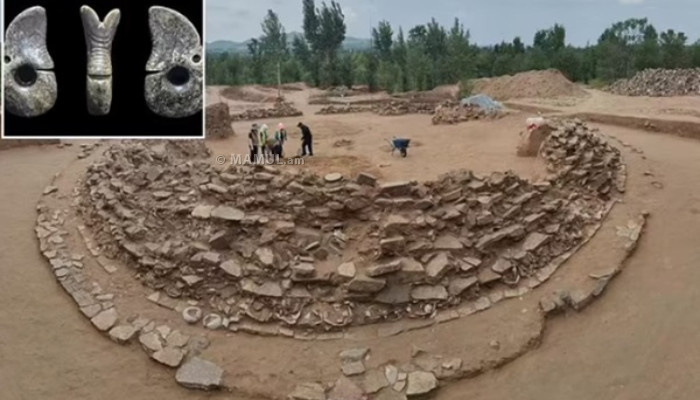 Archeologists make 5,000-year-old discovery while excavating an ancient burial site