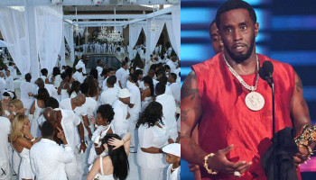 В Сети появились кадры с вечеринки P.Diddy