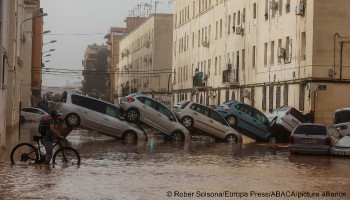 Spain declares three days of mourning as floods kill at least 72 people in Valencia region