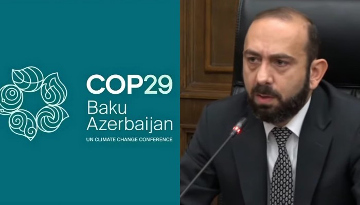 «Մեր մասնակցությունը COP29-ին որևէ կերպ հաստատված չէ». Արարատ Միրզոյան