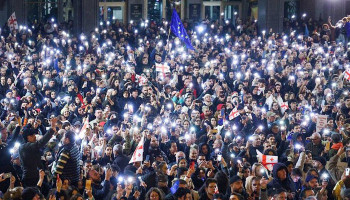 Оппозиция Грузии анонсировала митинг против итогов выборов 4 ноября