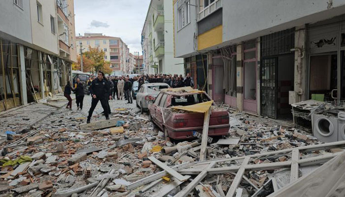 Çorum'da doğal gaz patlaması: 1 ölü, 16 yaralı