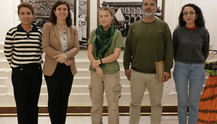 Başkan Serra Bucak, Greta Thunberg’i Ağırladı