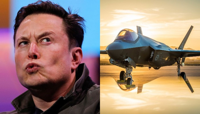 Elon Musk sürü dronları paylaşıp F-35’i yerden yere vurdu: Bazı aptallar…