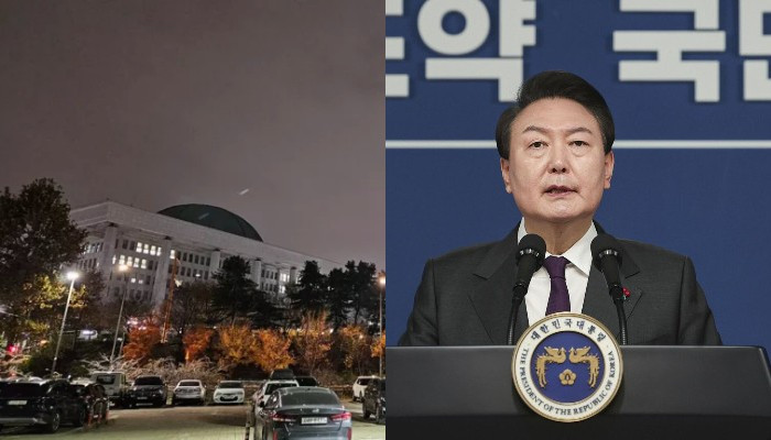 South Korea parliament votes to defy president by lifting martial law declaration