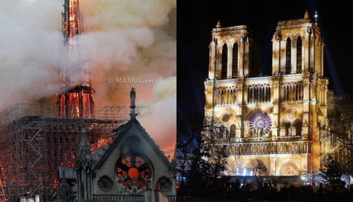 Notre Dame Cathedral reopens with jubilant ceremonies 5 years after fire nearly destroyed Gothic wonder