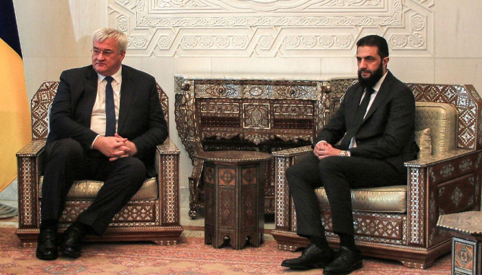 Syria's de facto leader hosts Ukraine's foreign minister