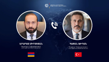 Արարատ Միրզոյանը հեռախոսազրույց է ունեցել Թուրքիայի ԱԳ նախարարի հետ