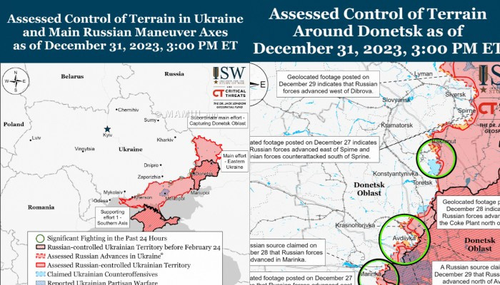 Russian Offensive Campaign Assessment, December 31, 2024