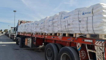 UN: Over 630 trucks to Gaza