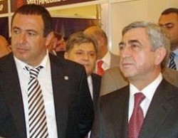 B Армении встретились Серж Саргсян и Гагик Царукян