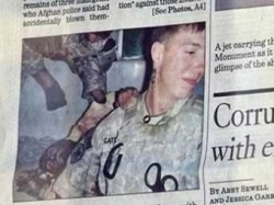 Фото американских солдат на фоне разорванных трупов вновь вызвали скандал